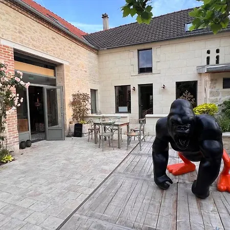 Bed & Breakfast L'artelier Dans Ma Cour Hermonville
